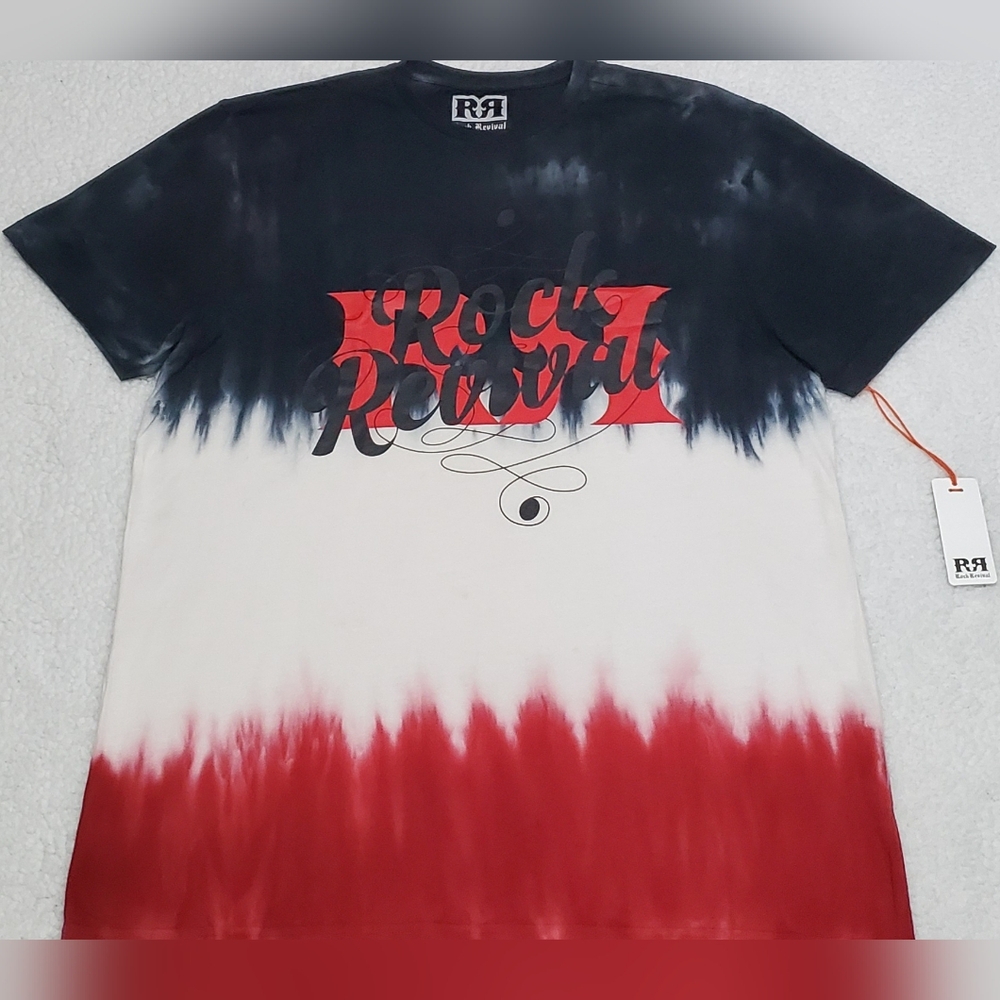 ♦️Rock Revival Abbott Graphic Tye Dye T♦️